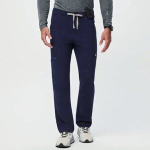 NWT Figs Men’s Cairo Cargo Pants Scrubs Navy XXL